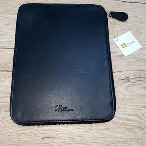 Erin Condren Black Leather Folio